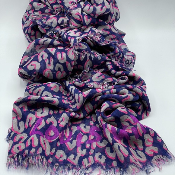 Louis Vuitton Stephen Sprouse Graffiti Leopard Scarf Wrap Etole Limited Edition - Picture 13 of 16